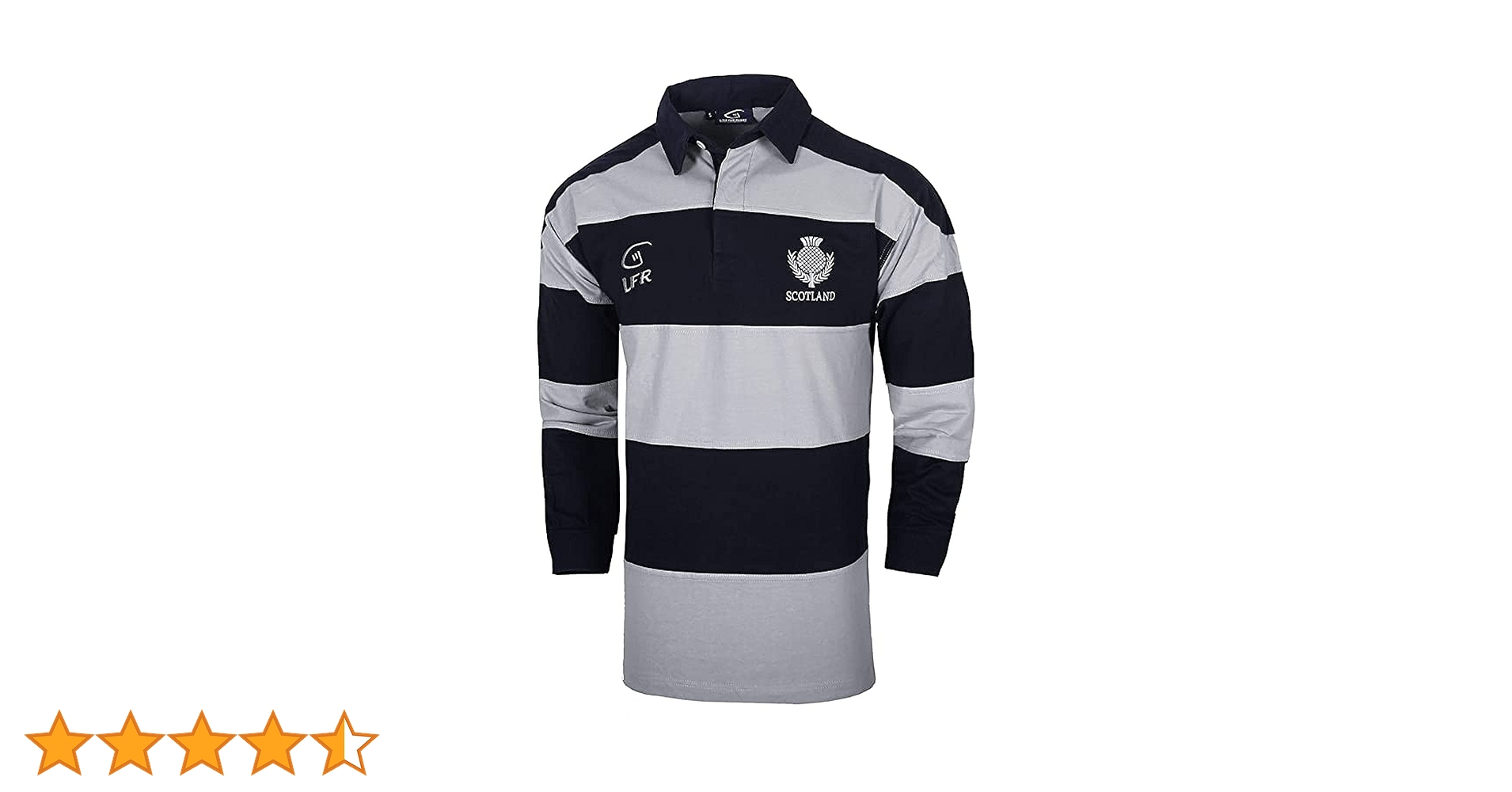 Scotland Longsleeve Striped Rugby Jersey (S) : Amazon.ca